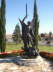 San Michele e il Diavolo  - Monumento  in bronzo - Los Angeles -1- Pietro Zegna